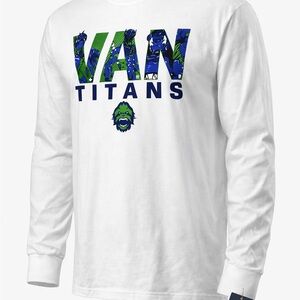 Vancouver Titans Fanatics Play Long Sleeve T-Shirt - White Size XL